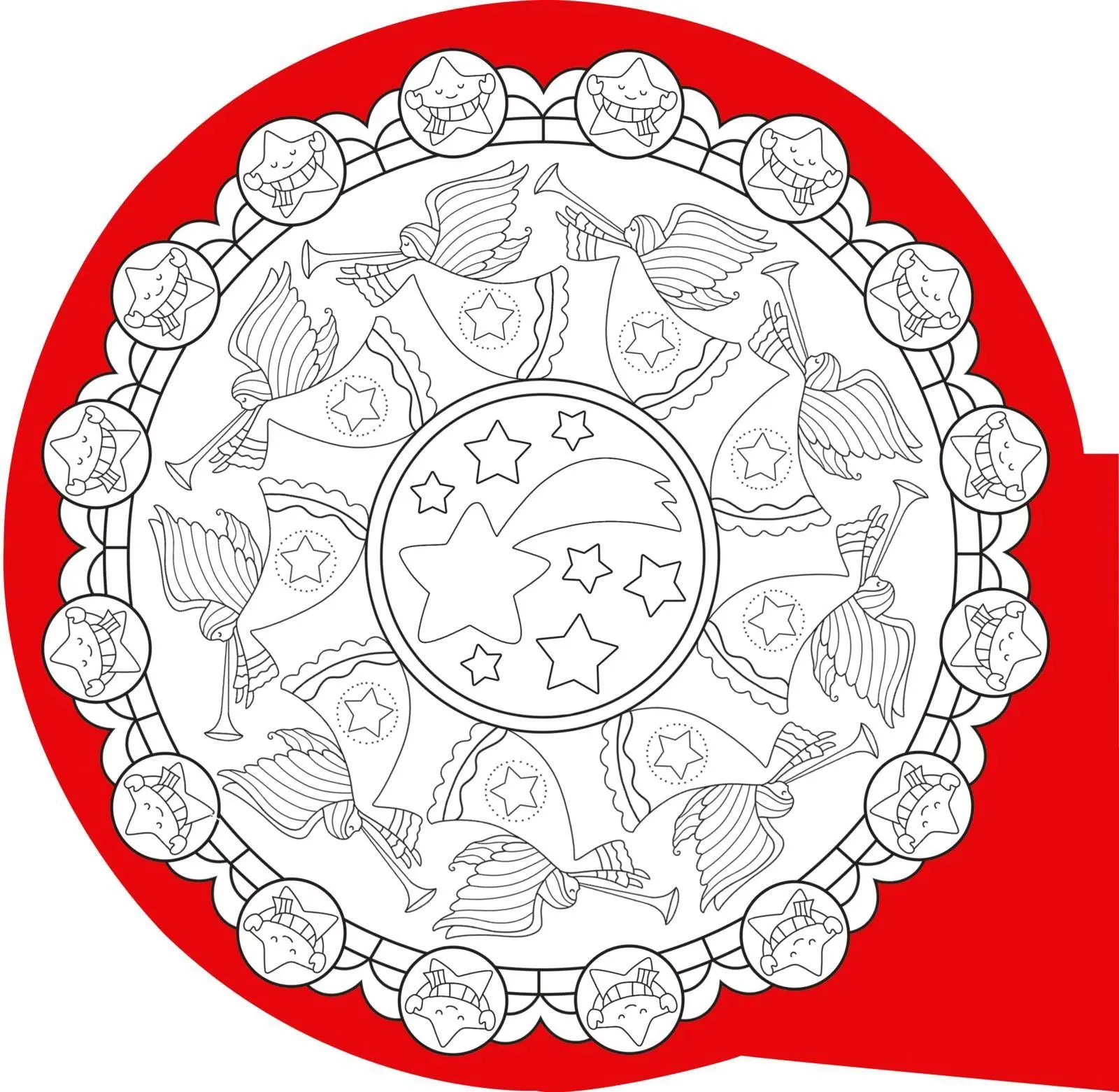 Bild: 9783551193001 | Winter-Mandalas | Mit 10 leuchtenden Fensterbildern | Anton Poitier