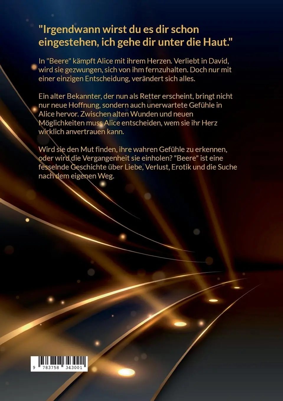 Rückseite: 9783758343001 | Beere | Lea Mia Jung | Taschenbuch | 534 S. | Deutsch | 2024