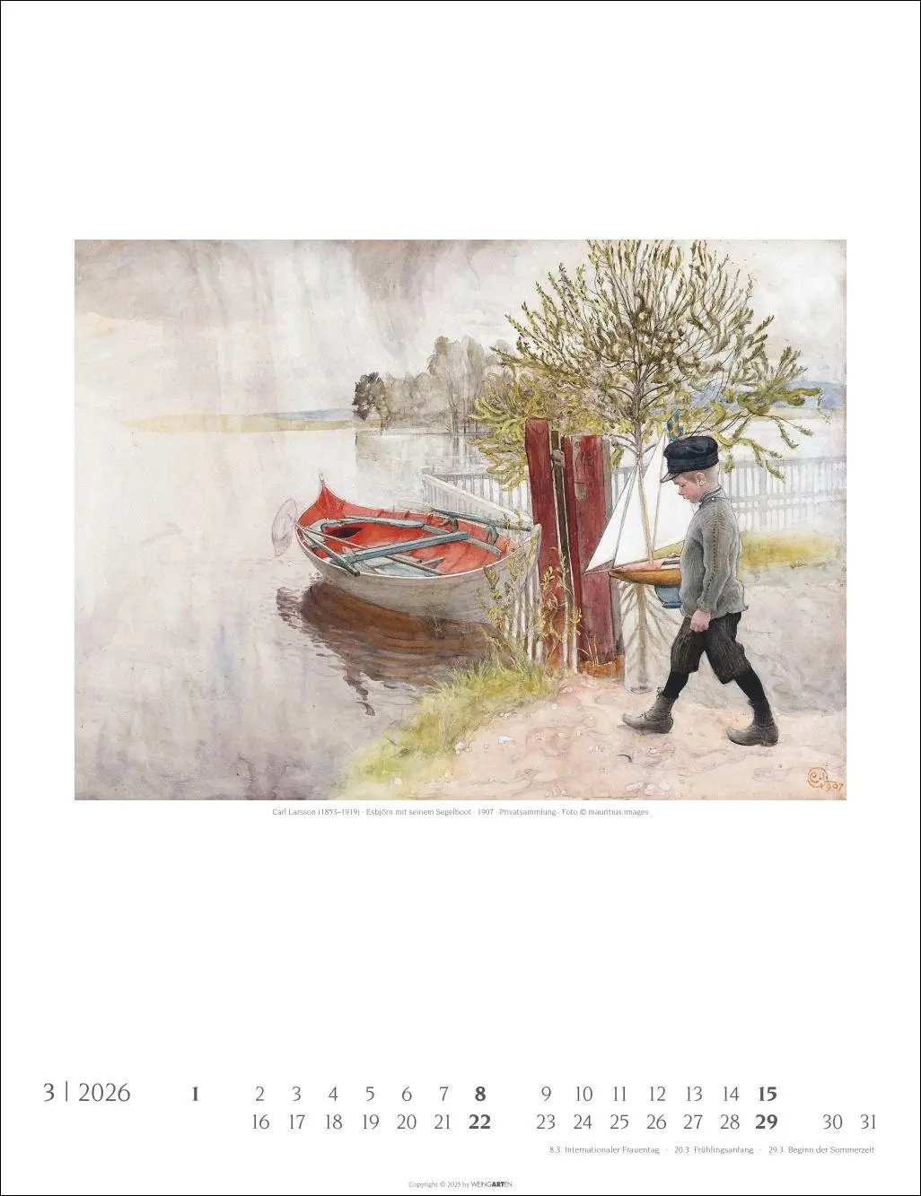 Bild: 9783839903001 | Carl Larsson Kalender 2026 | Carl Larsson | Kalender | Spiralbindung