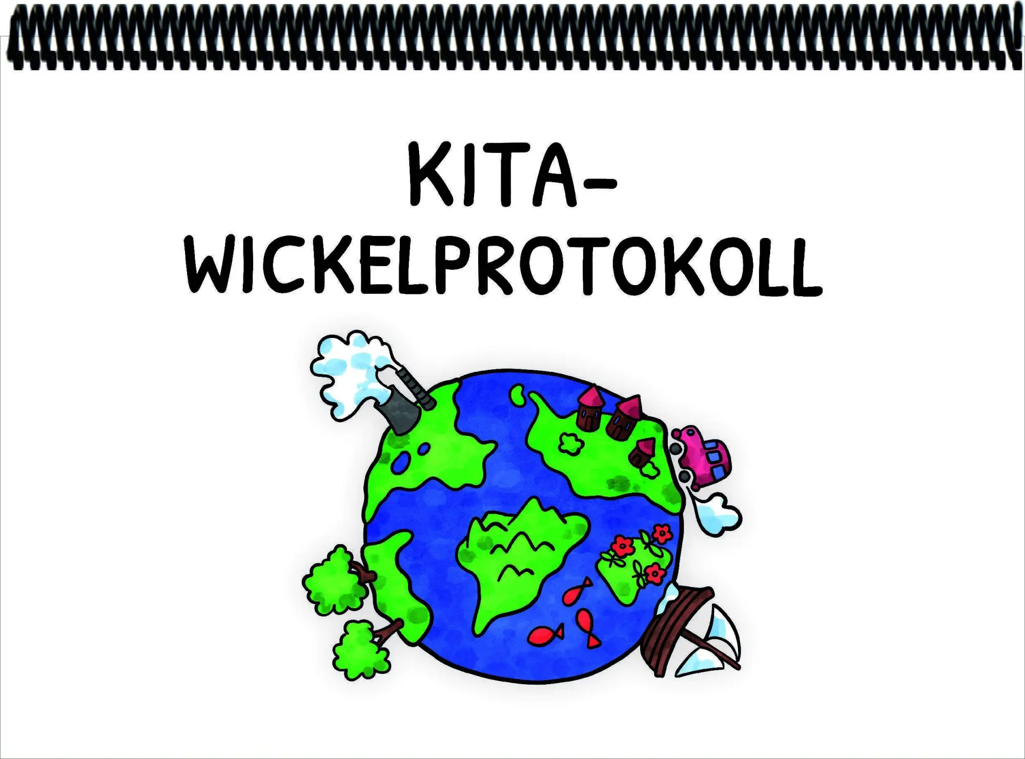 Cover: 9783912093001 | Kita Wickelprotokoll | Kinder der Welt | Helga Momm | Taschenbuch