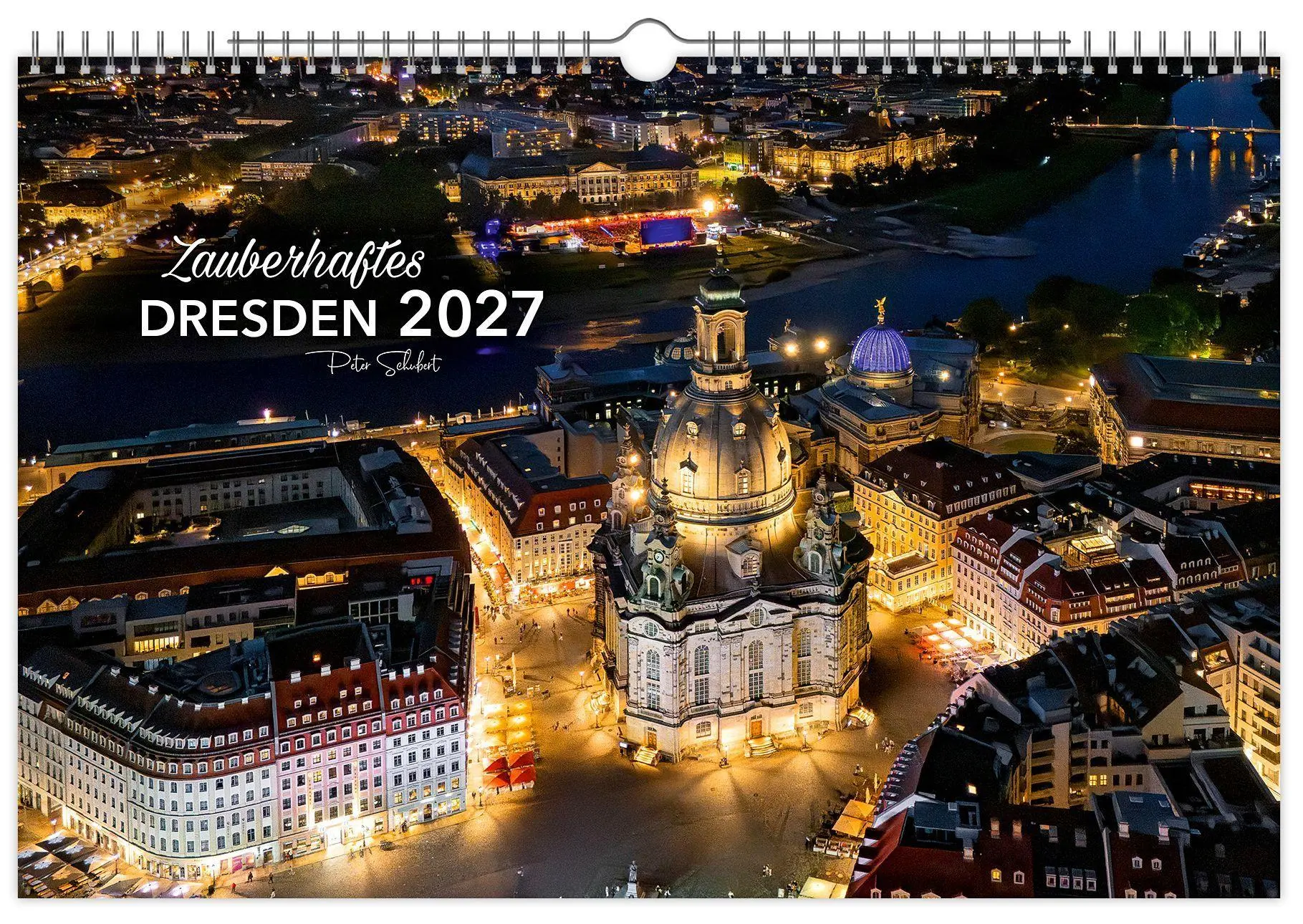 Cover: 9783912303001 | Kalender Zauberhaftes Dresden 2027 | K4 Verlag (u. a.) | Kalender