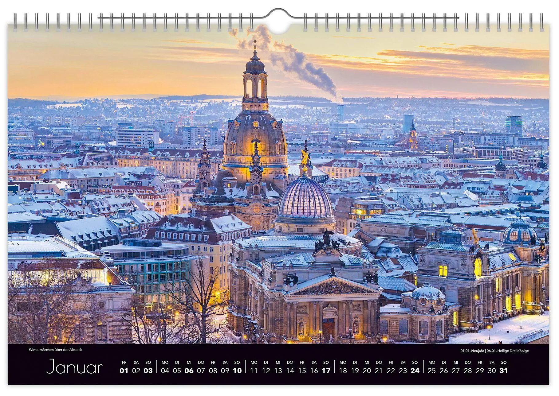 Bild: 9783912303001 | Kalender Zauberhaftes Dresden 2027 | K4 Verlag (u. a.) | Kalender