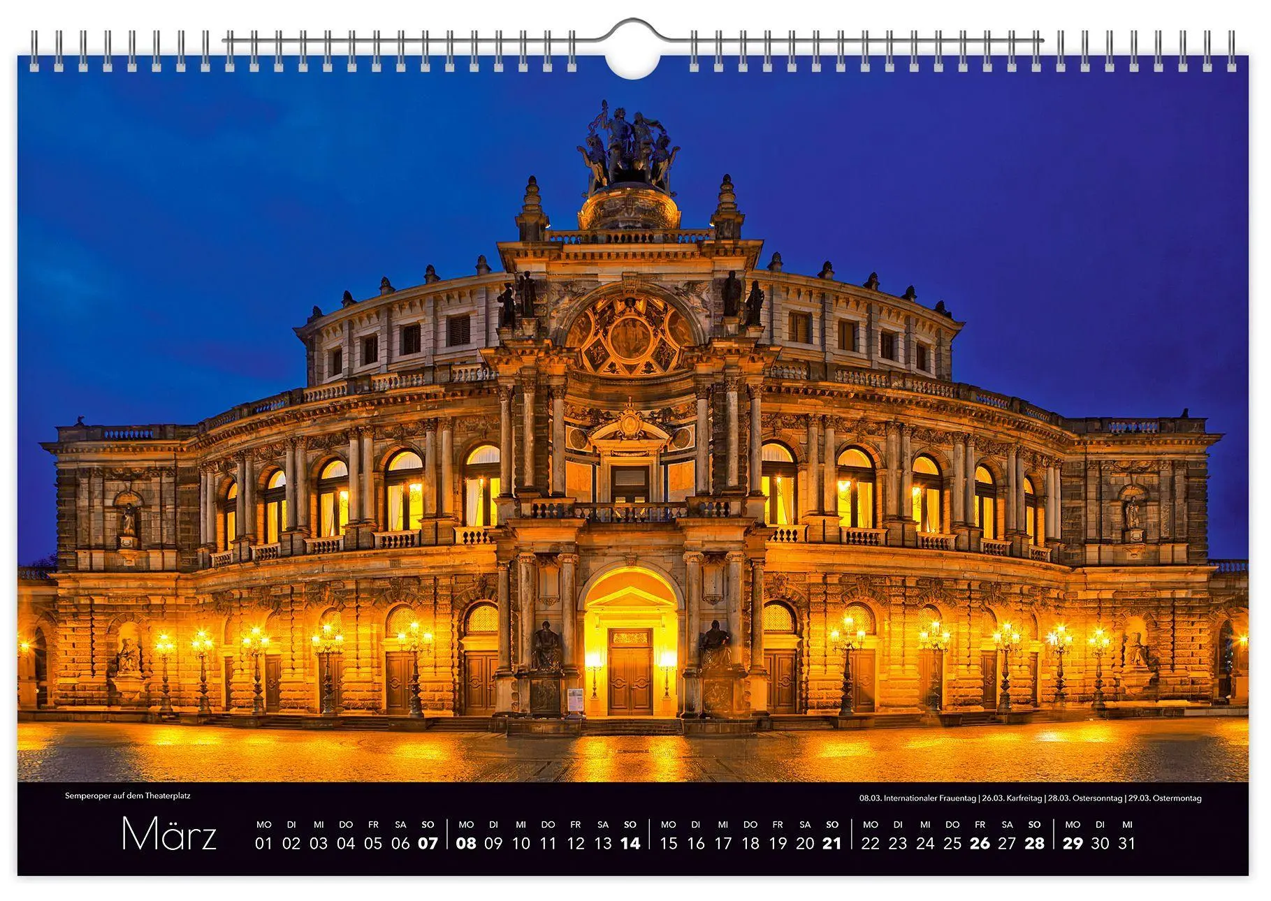 Bild: 9783912303001 | Kalender Zauberhaftes Dresden 2027 | K4 Verlag (u. a.) | Kalender