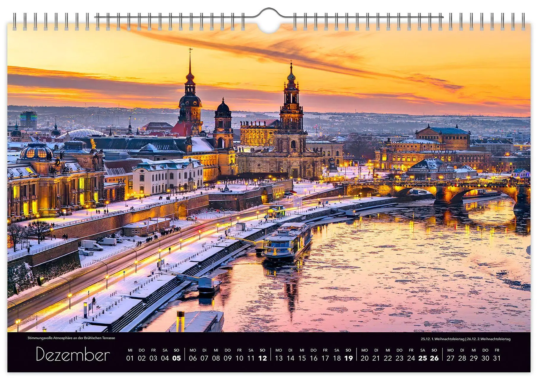Bild: 9783912303001 | Kalender Zauberhaftes Dresden 2027 | K4 Verlag (u. a.) | Kalender