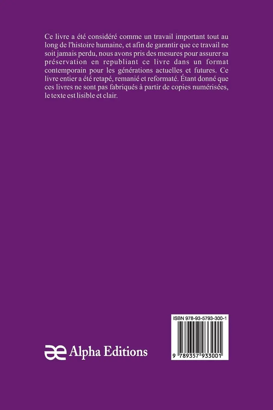 Rückseite: 9789357933001 | Histoire de Marie-Antoinette; Nouvelle édition revue et augmentée