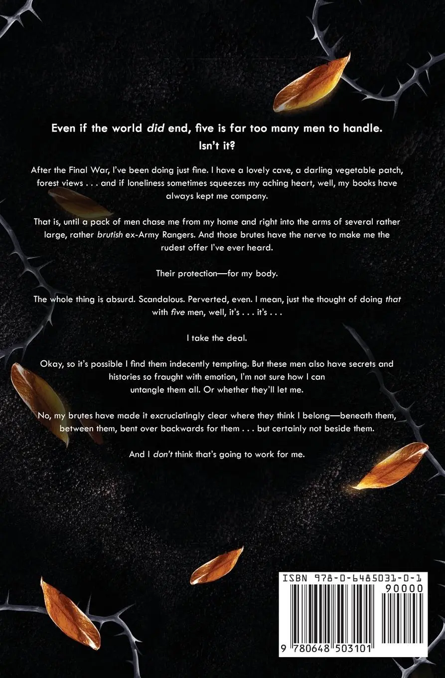 Rückseite: 9780648503101 | Ensnared | A Post-Apocalyptic Reverse Harem Romance | Rebecca Quinn
