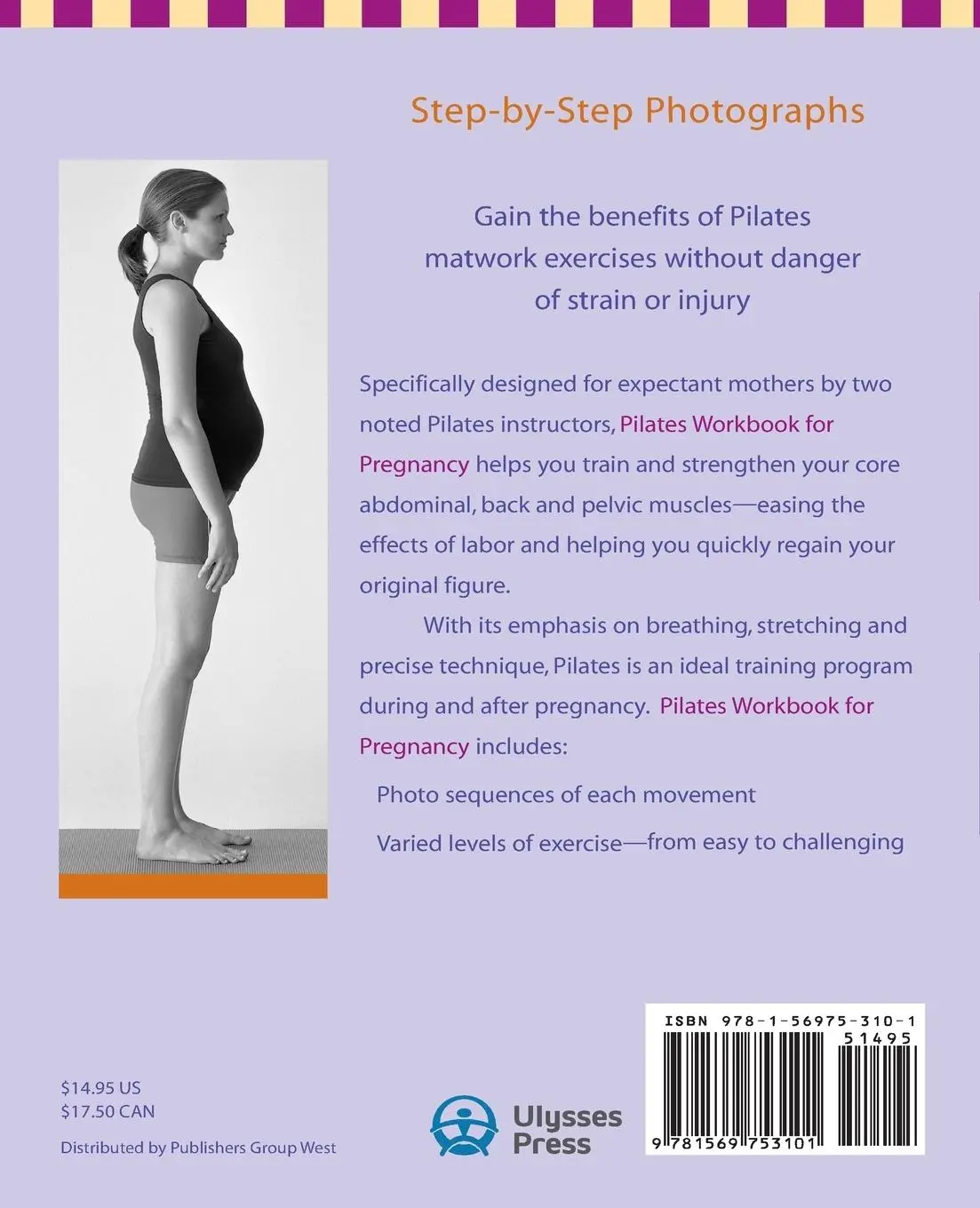 Rückseite: 9781569753101 | Pilates Workbook for Pregnancy | Michael King (u. a.) | Taschenbuch