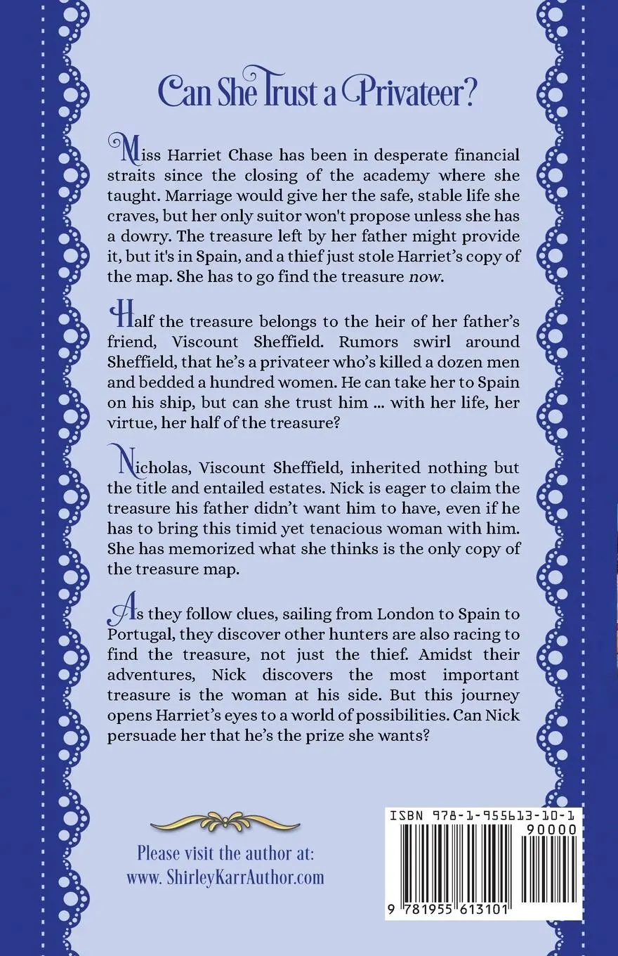 Rückseite: 9781955613101 | The Viscount's Hidden Treasure | Shirley Karr | Taschenbuch | Englisch