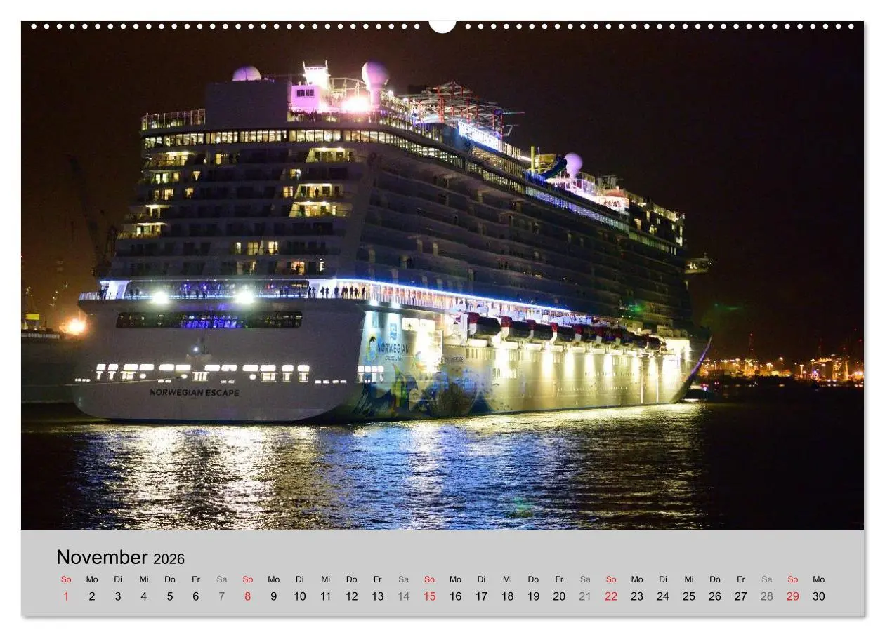 Bild: 9783457993101 | Kreuzfahrt Impressionen (hochwertiger Premium Wandkalender 2026 DIN...