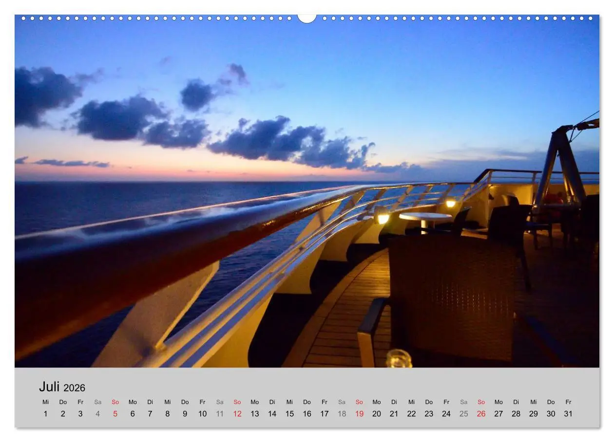 Bild: 9783457993101 | Kreuzfahrt Impressionen (hochwertiger Premium Wandkalender 2026 DIN...