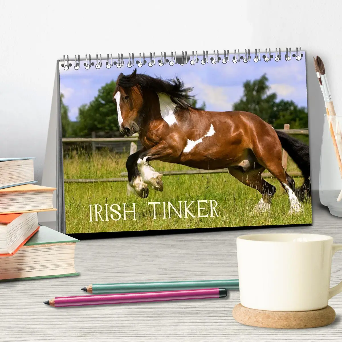 Bild: 9783516223101 | Irish Tinker (Tischkalender 2026 DIN A5 quer), CALVENDO Monatskalender