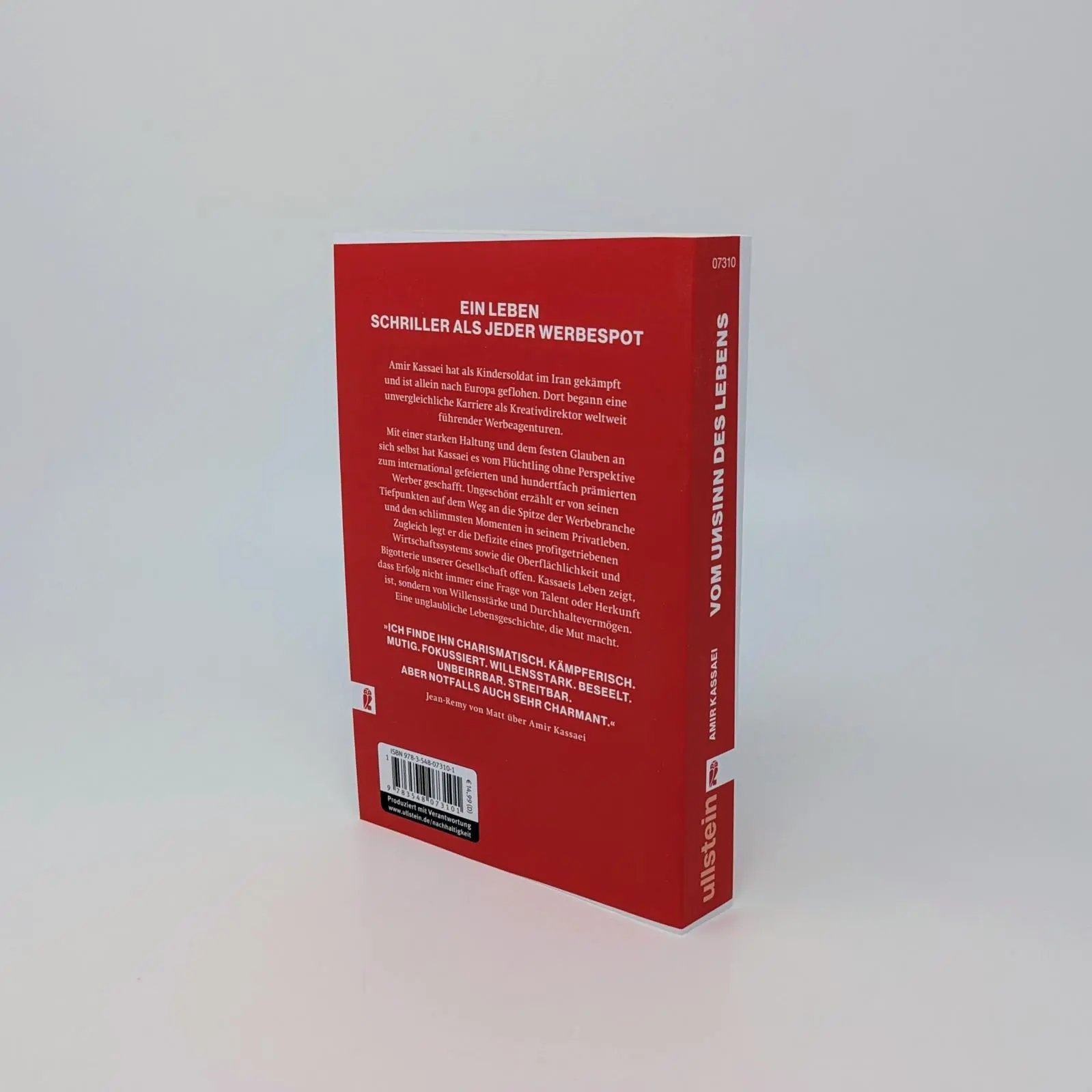 Bild: 9783548073101 | Vom Unsinn des Lebens | Amir Kassaei | Taschenbuch | 336 S. | Deutsch