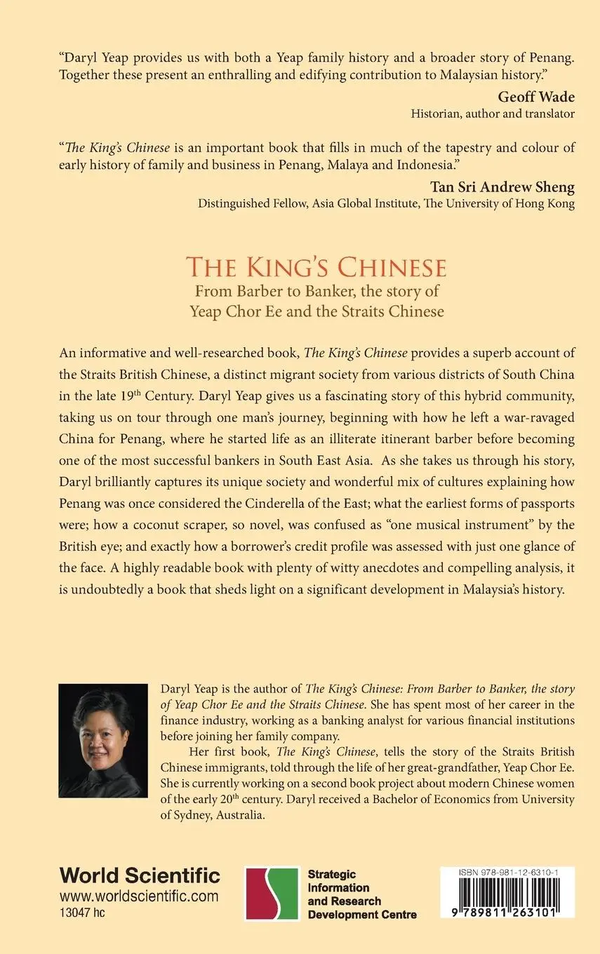 Rückseite: 9789811263101 | KING'S CHINESE, THE | Daryl Yeap | Buch | Gebunden | Englisch | 2023