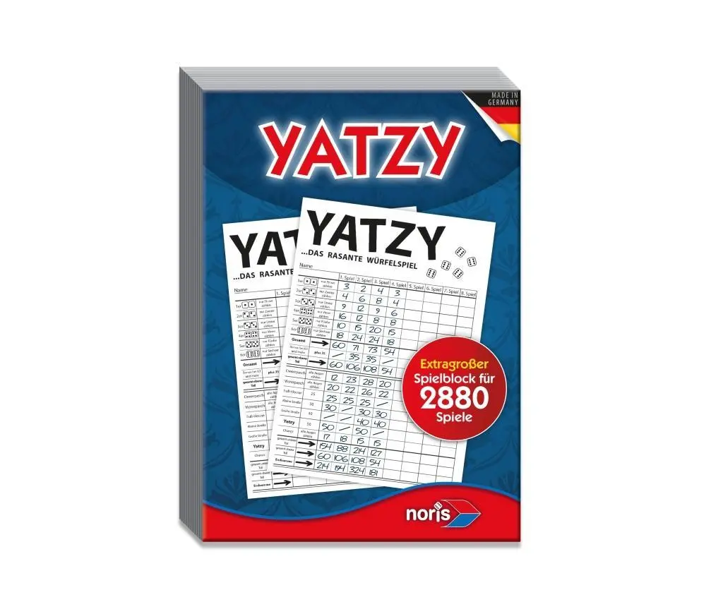 Bild: 4000826043201 | Knubbel Yatzy - extra großer Spielblock | Spiel | 606194320 | Deutsch