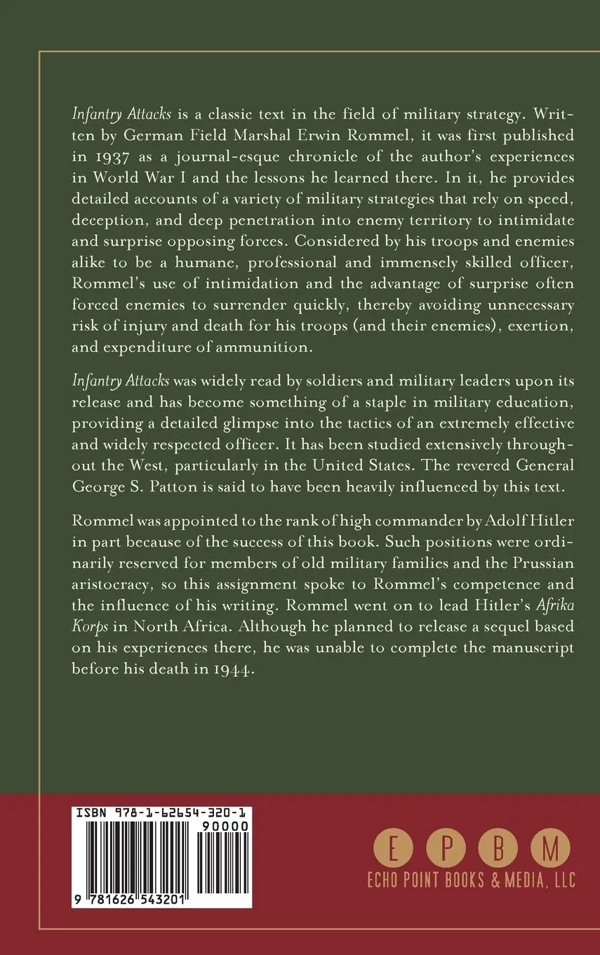 Rückseite: 9781626543201 | Infantry Attacks | Erwin Rommel | Buch | Englisch | 2015
