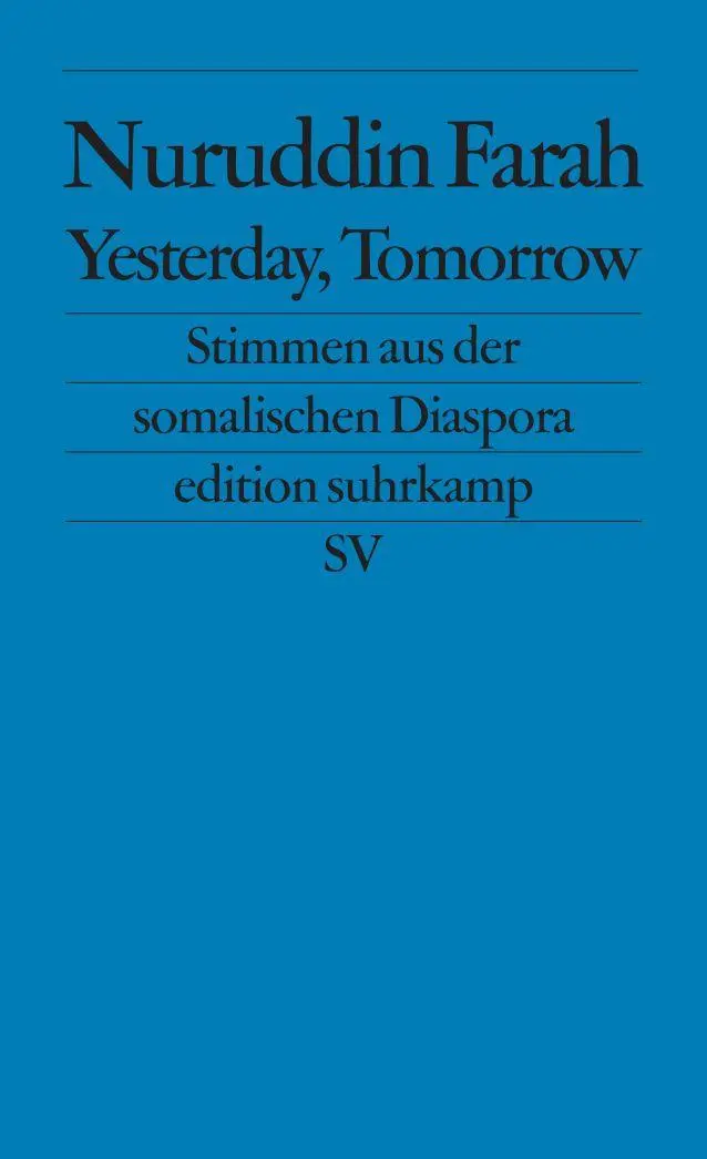 Cover: 9783518123201 | Yesterday, Tomorrow | Stimmen aus der somalischen Diaspora | Farah