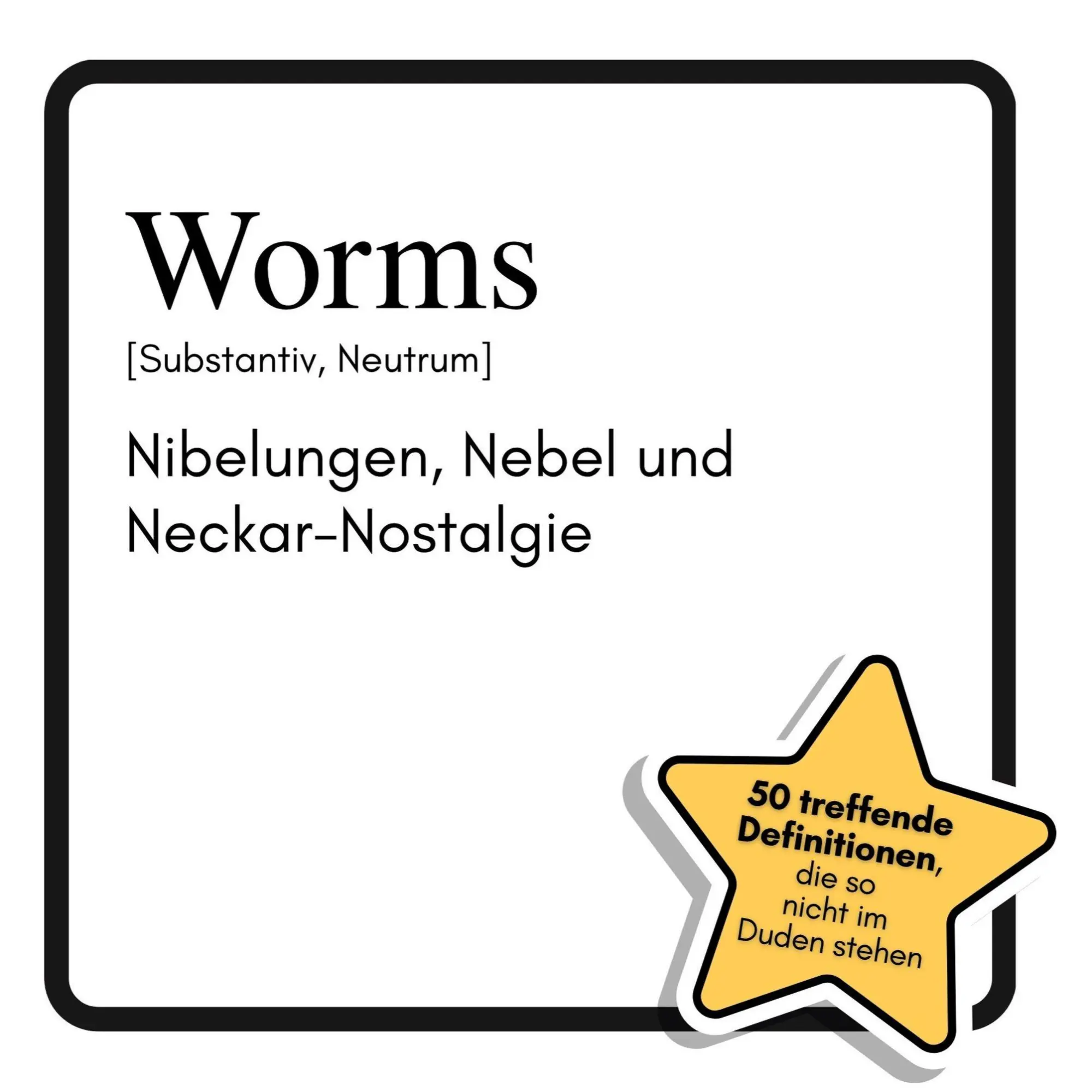 Cover: 9783695343201 | Worms | Nibelungen, Nebel und Neckar-Nostalgie | Nora Werner | Buch