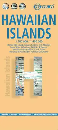 Cover: 9783866093201 | Hawaiian Islands 1 : 200 000 / 1 : 400 000 | (Land-)Karte | Borch Maps