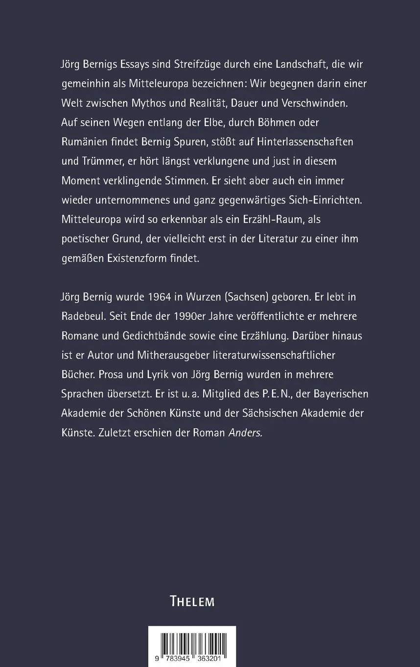 Rückseite: 9783945363201 | Der Gablonzer Glasknopf | Essays aus Mitteleuropa | Jörg Berning