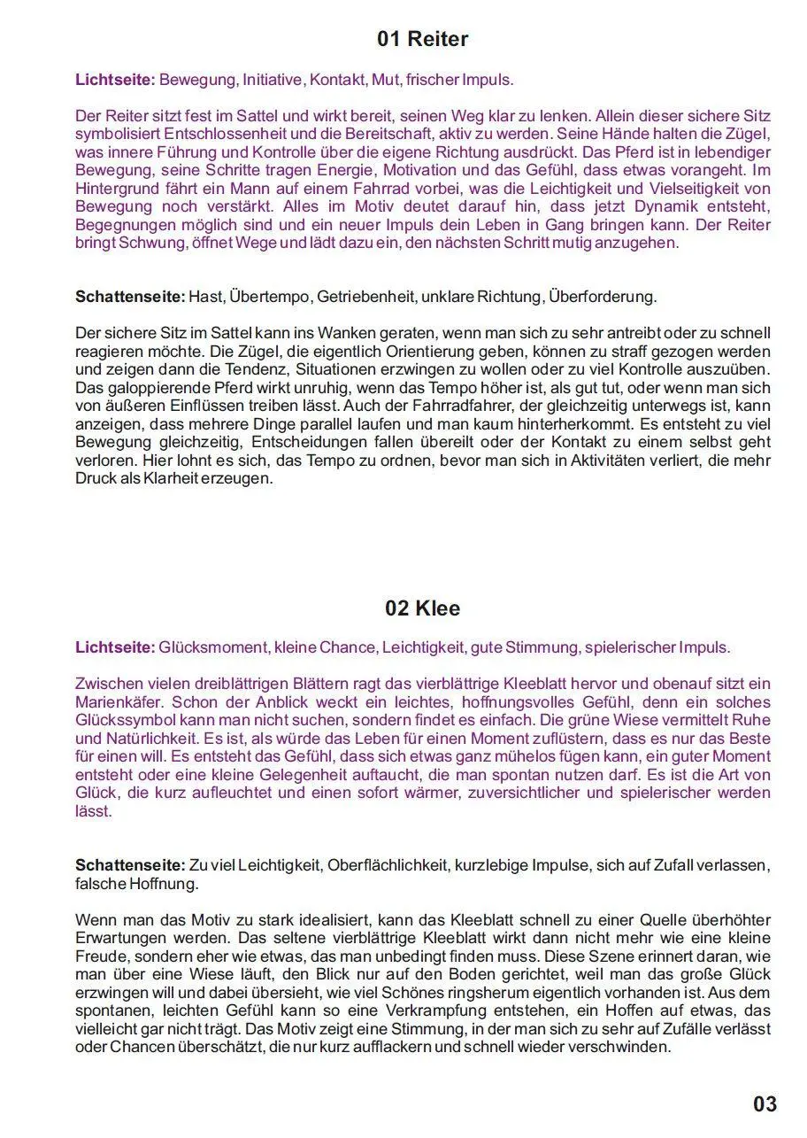 Bild: 9783967383201 | Licht und Schatten Deutungen der Lenormandkarten | Angelina Schulze