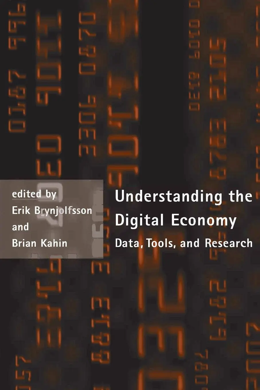 Cover: 9780262523301 | Understanding the Digital Economy | Data, Tools, and Research | Buch
