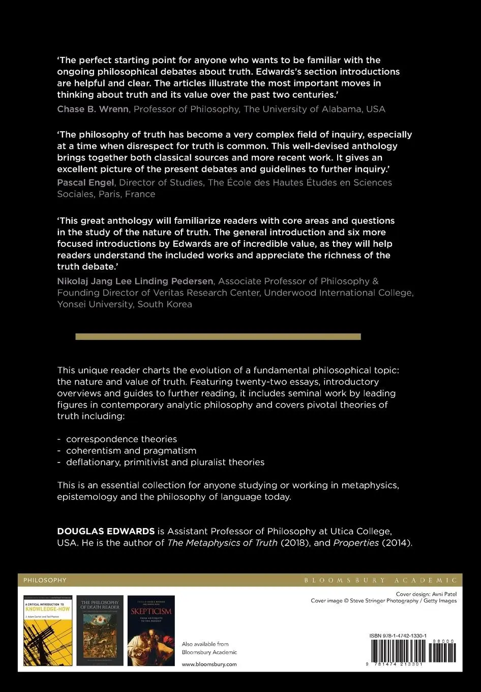 Rückseite: 9781474213301 | Truth | A Contemporary Reader | Douglas Edwards | Taschenbuch | 2019