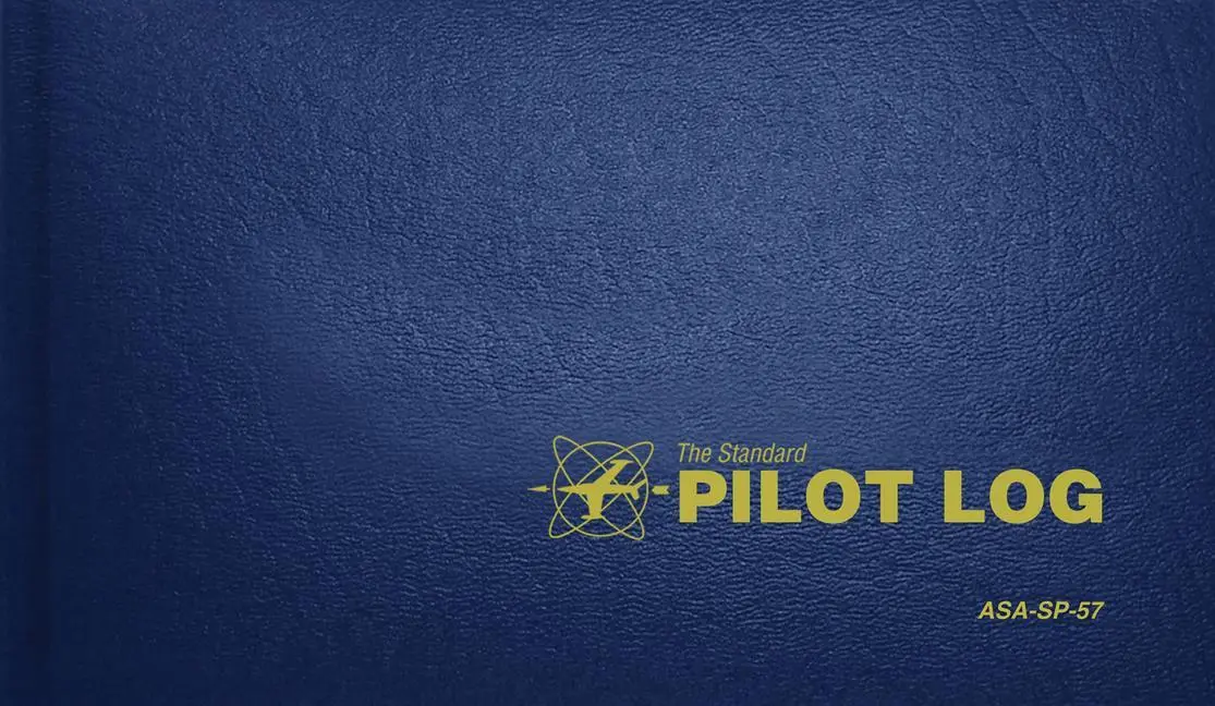 Cover: 9781560273301 | The Standard Pilot Log (Navy Blue) | Asa-Sp-57 | Academics | Buch