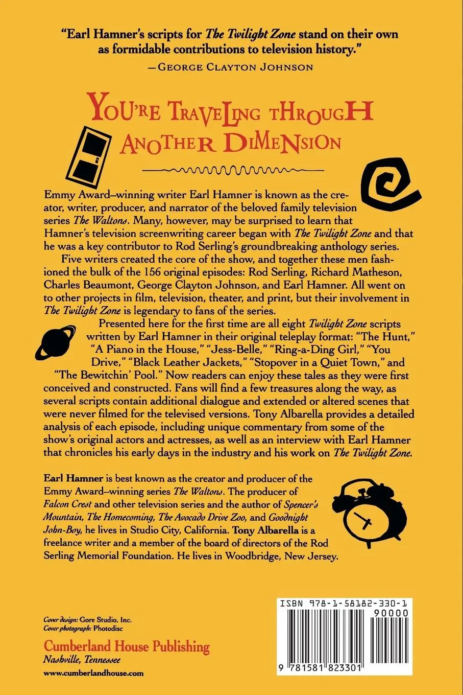 Rückseite: 9781581823301 | The Twilight Zone Scripts of Earl Hamner | Earl Hamner | Taschenbuch