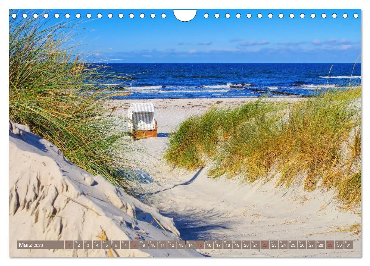 Bild: 9783457803301 | Insel Hiddensee - Dat söte Länneken (Wandkalender 2026 DIN A4...