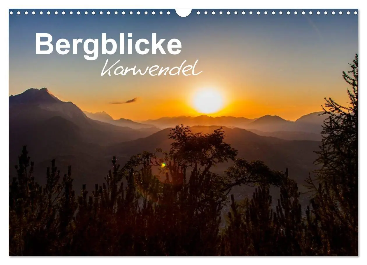 Cover: 9783516063301 | Bergblicke - Karwendel (Wandkalender 2026 DIN A3 quer), CALVENDO...
