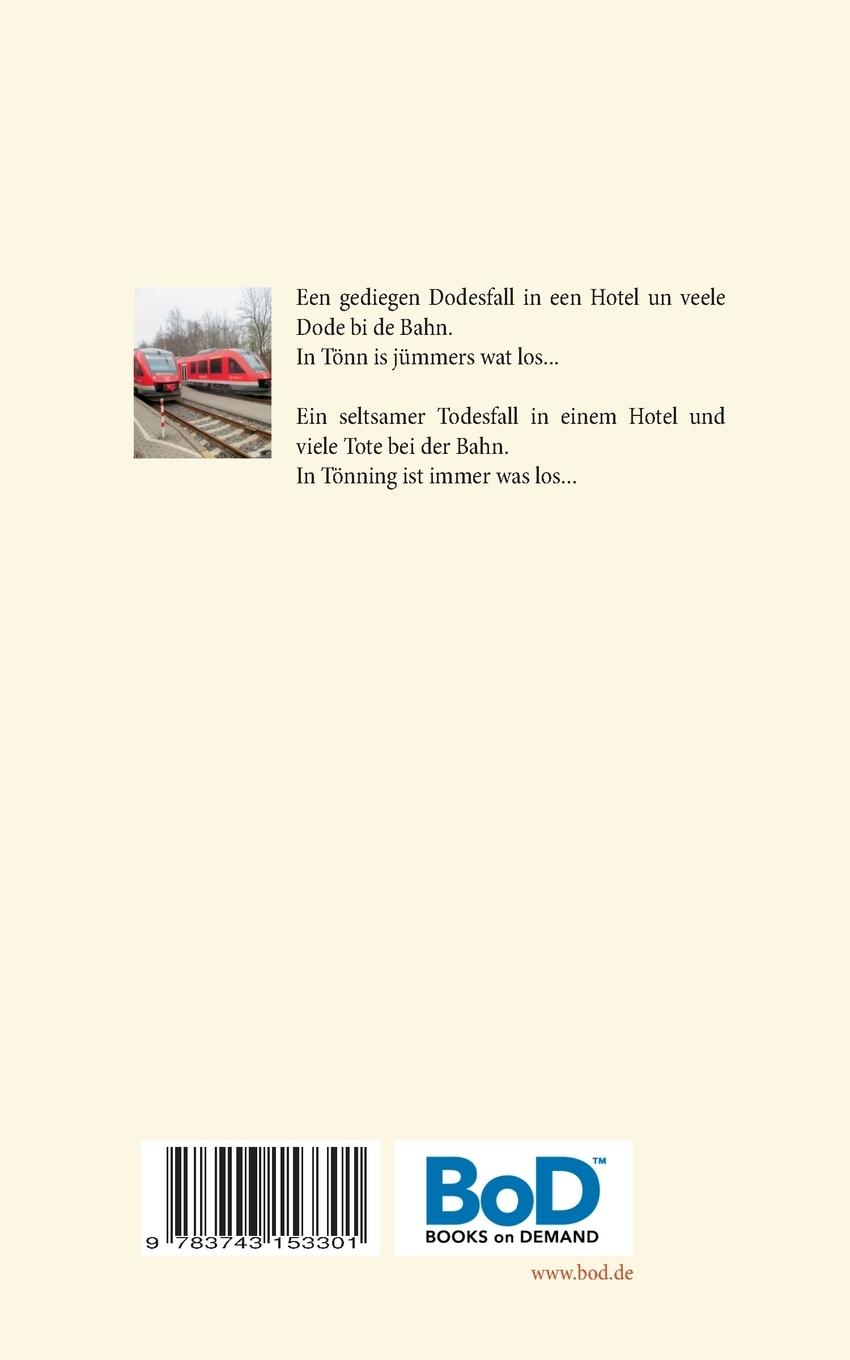 Rückseite: 9783743153301 | Poggenkönig un Bahn | Tönning Krimi 3 | Birgit Pauls | Taschenbuch