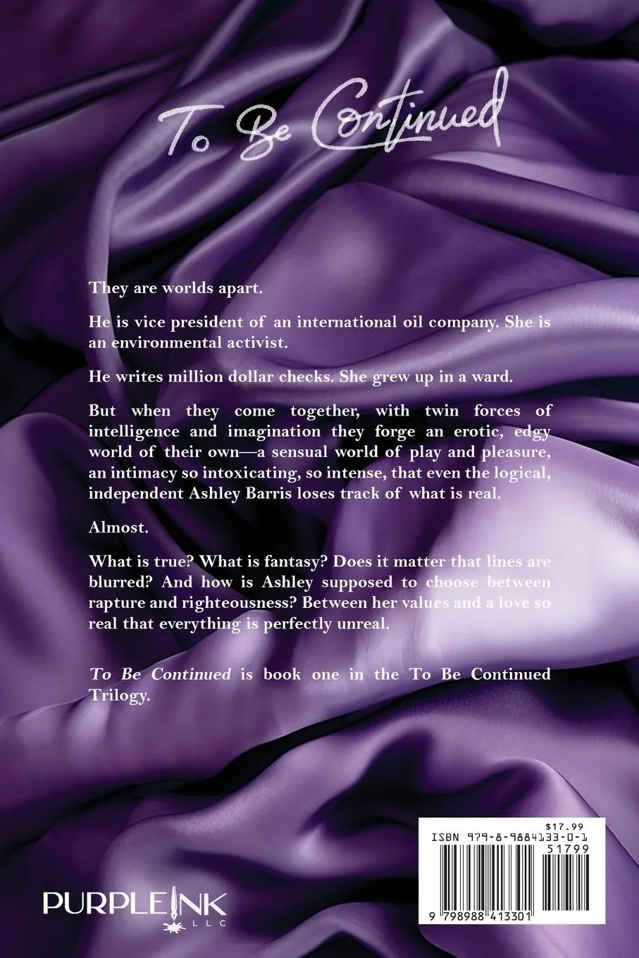 Rückseite: 9798988413301 | To Be Continued | A Provocative Love Story (To Be Continued Series)
