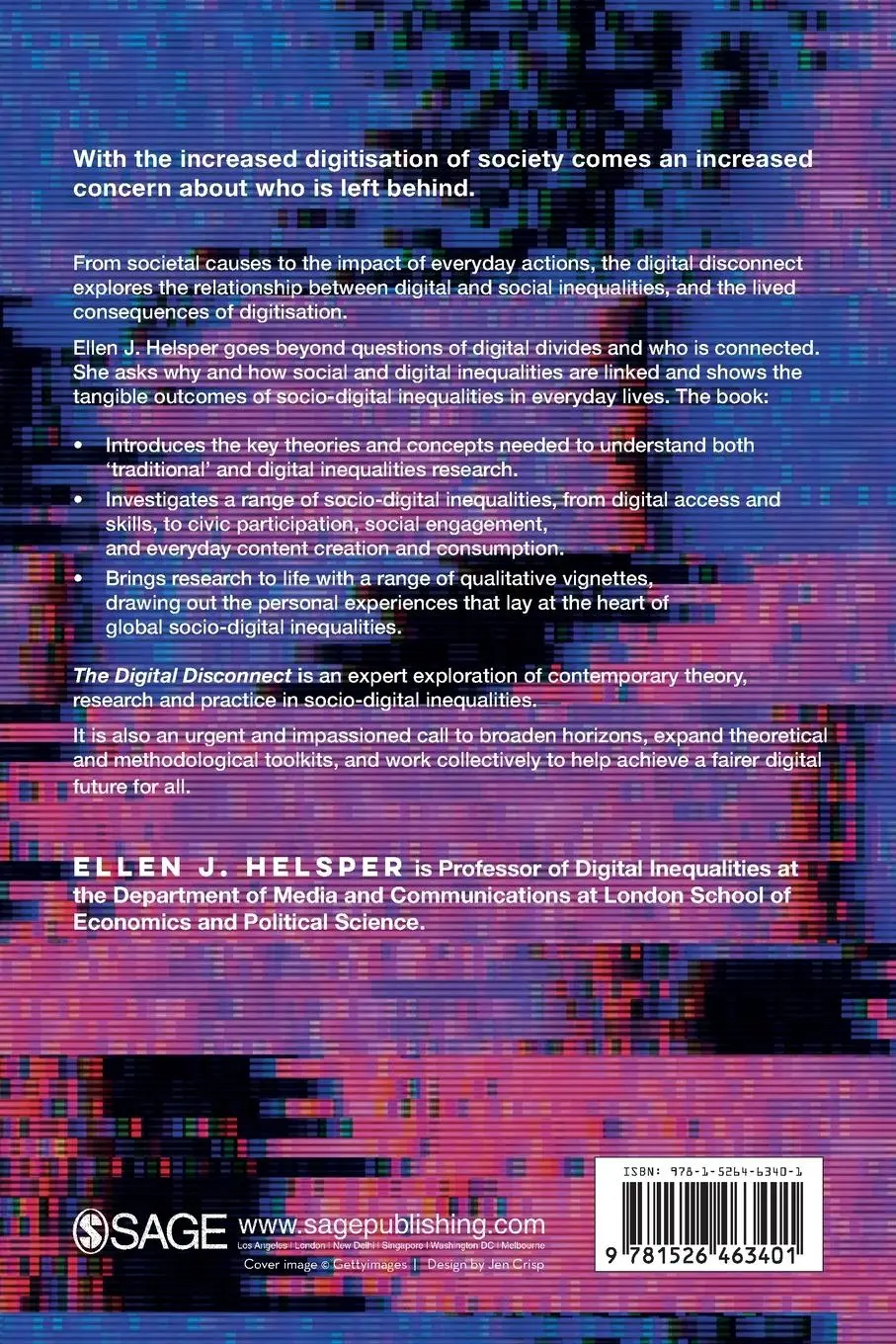 Rückseite: 9781526463401 | The Digital Disconnect | Ellen Helsper | Taschenbuch | Englisch | 2021