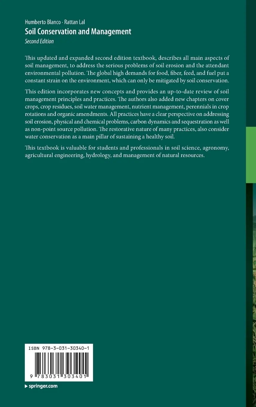 Rückseite: 9783031303401 | Soil Conservation and Management | Rattan Lal (u. a.) | Buch | xxii