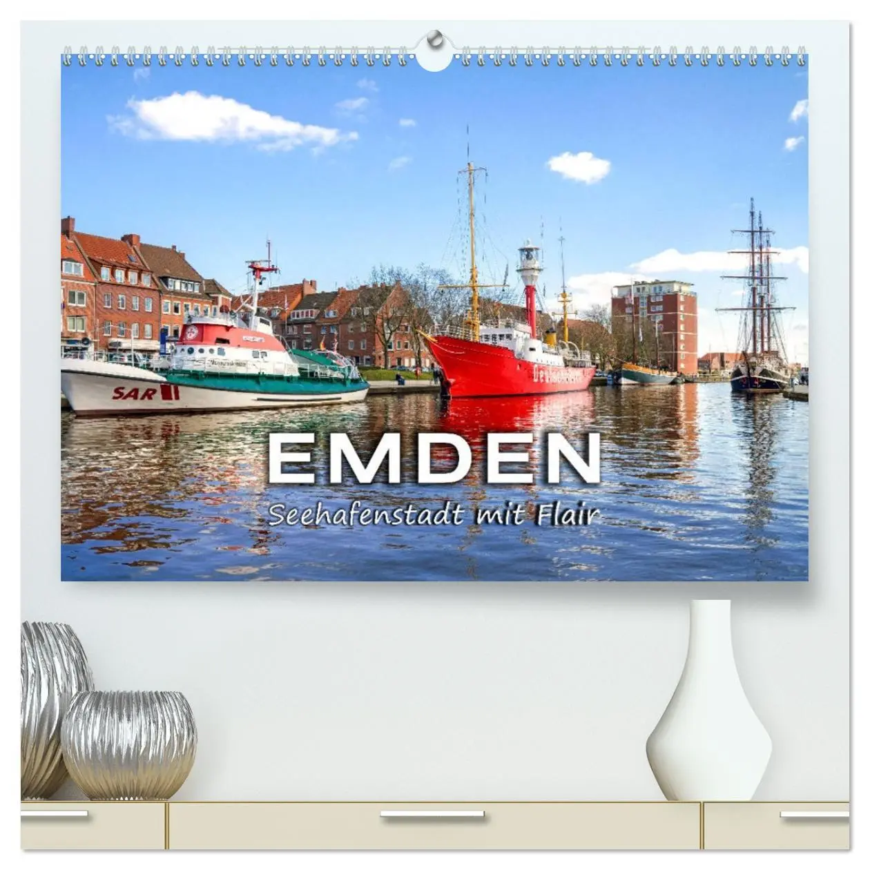 Cover: 9783457963401 | EMDEN Seehafenstadt mit Flair (hochwertiger Premium Wandkalender...