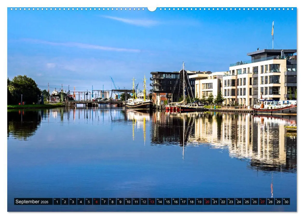 Bild: 9783457963401 | EMDEN Seehafenstadt mit Flair (hochwertiger Premium Wandkalender...
