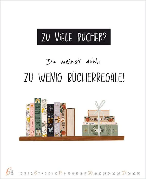 Bild: 9783819303401 | Booklover 2027 | Verlag Korsch | Kalender | 14 S. | Deutsch | 2027