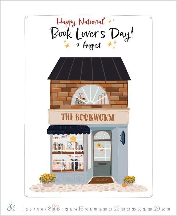 Bild: 9783819303401 | Booklover 2027 | Verlag Korsch | Kalender | 14 S. | Deutsch | 2027