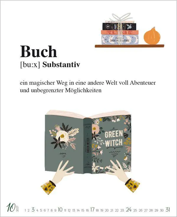 Bild: 9783819303401 | Booklover 2027 | Verlag Korsch | Kalender | 14 S. | Deutsch | 2027
