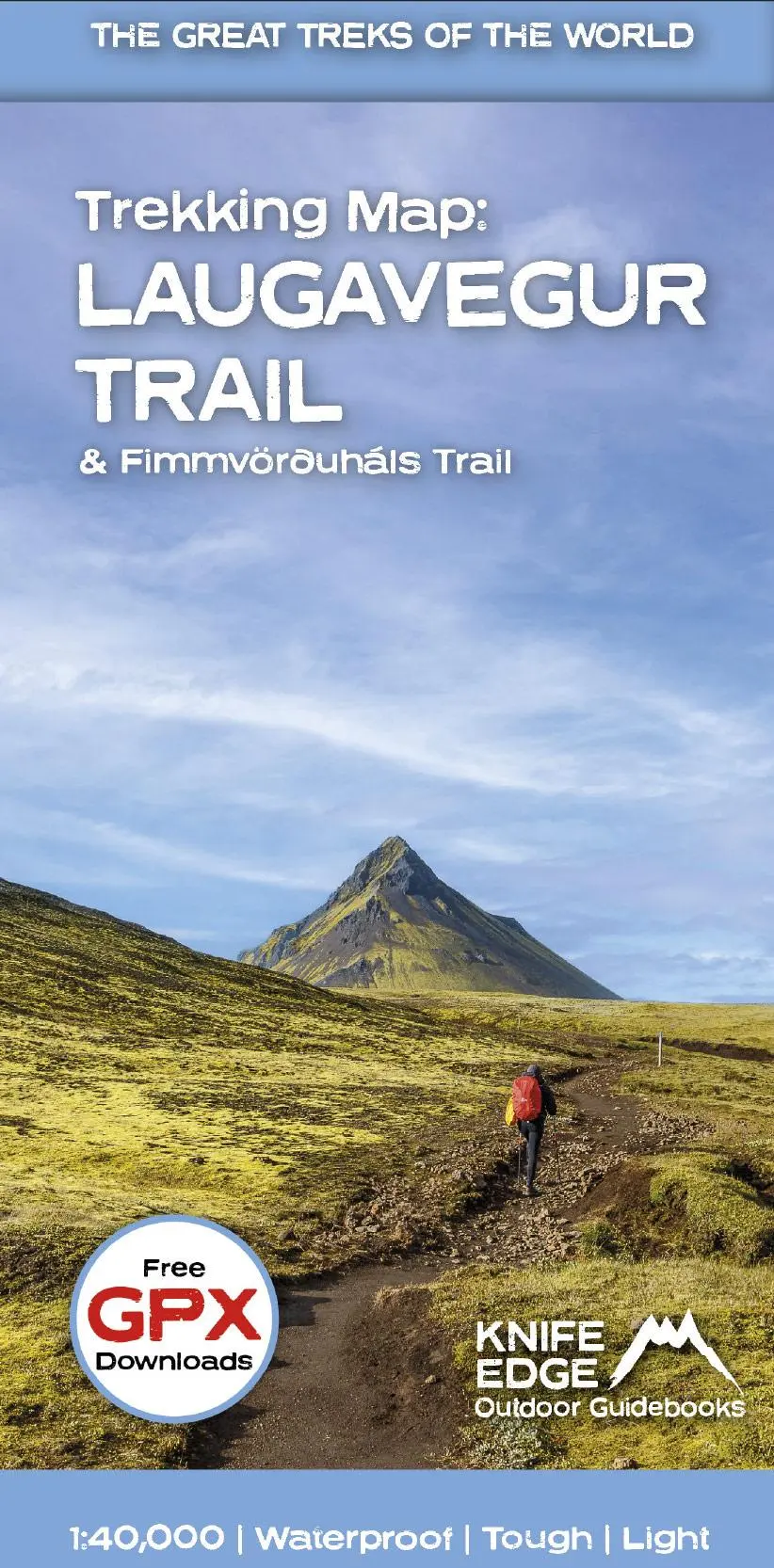 Cover: 9781912933501 | Trekking Map: Iceland's Laugavegur Trail &amp; Fimmvorduhals Trail | 2023