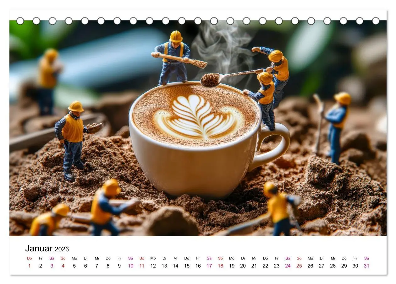 Bild: 9783457263501 | Winzige Welten - die kleinen Helfer des Jahres (Tischkalender 2026...