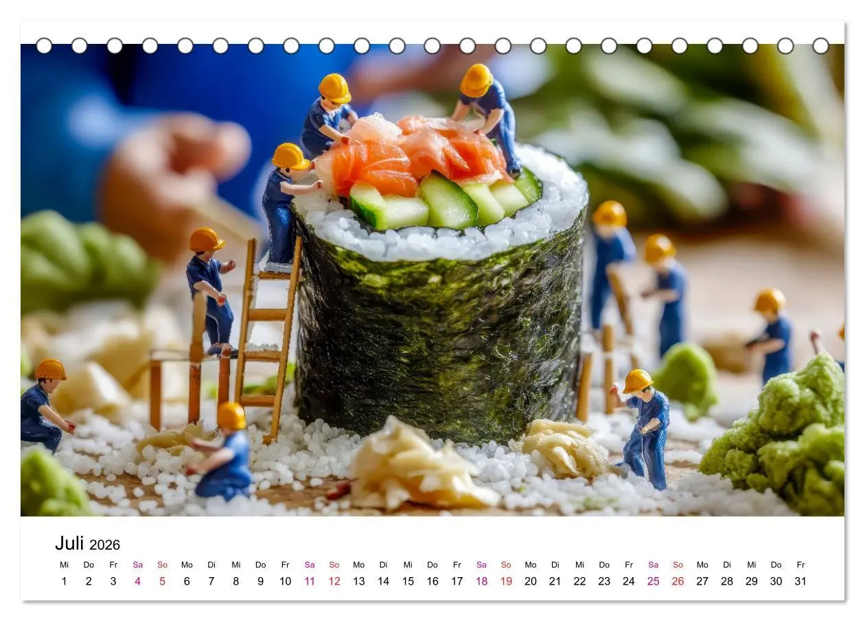 Bild: 9783457263501 | Winzige Welten - die kleinen Helfer des Jahres (Tischkalender 2026...