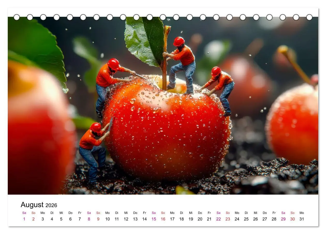 Bild: 9783457263501 | Winzige Welten - die kleinen Helfer des Jahres (Tischkalender 2026...