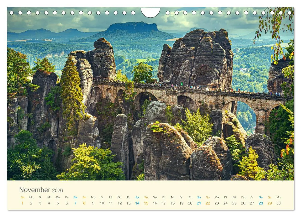 Bild: 9783457333501 | Deutsche Brücken (Wandkalender 2026 DIN A4 quer), CALVENDO...