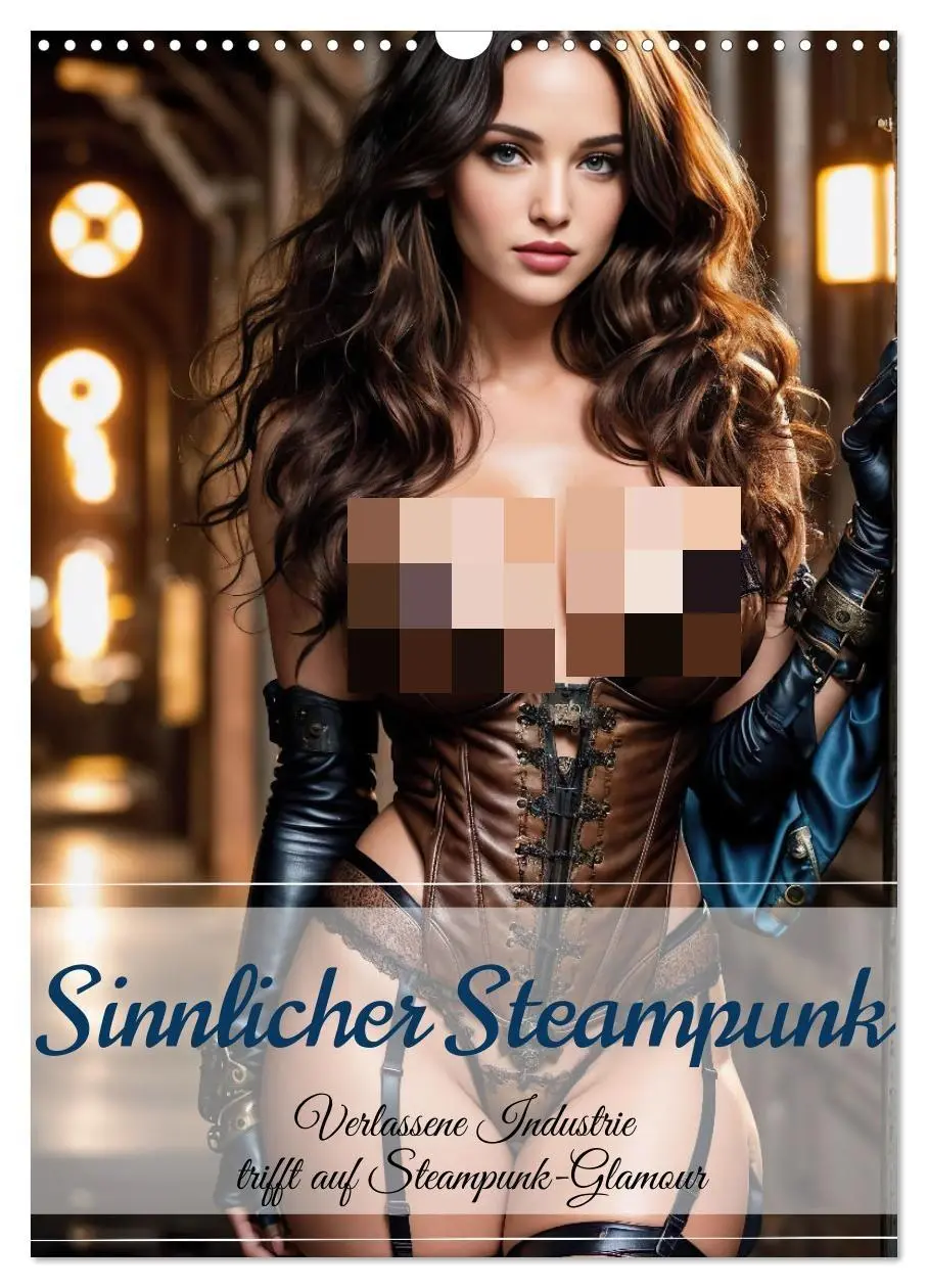 Cover: 9783516283501 | Sinnlicher Steampunk (Wandkalender 2026 DIN A3 hoch), CALVENDO...