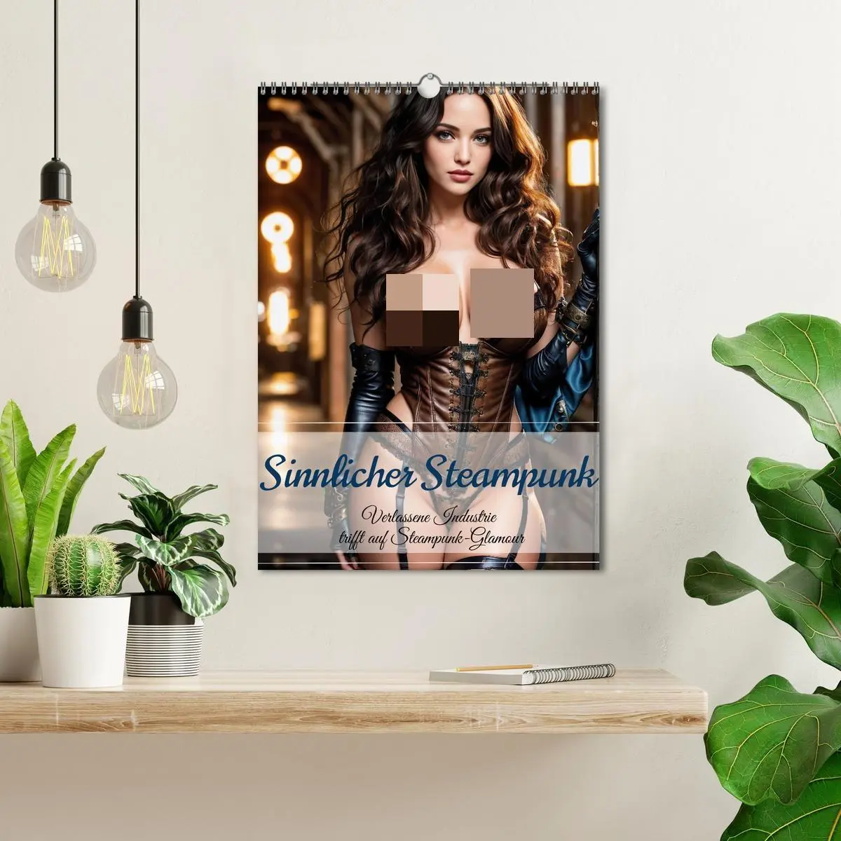 Bild: 9783516283501 | Sinnlicher Steampunk (Wandkalender 2026 DIN A3 hoch), CALVENDO...