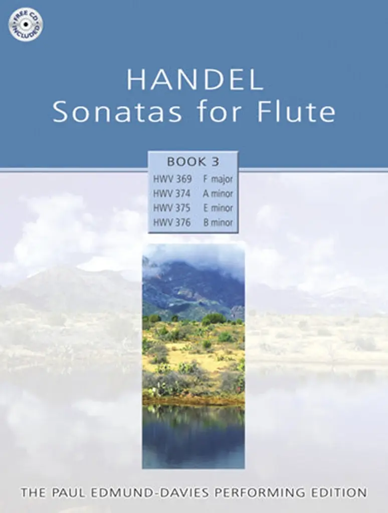Cover: 9790570243501 | Handel Sonatas for Flute - Book 3 | Paul Edmund-Davies | Buch
