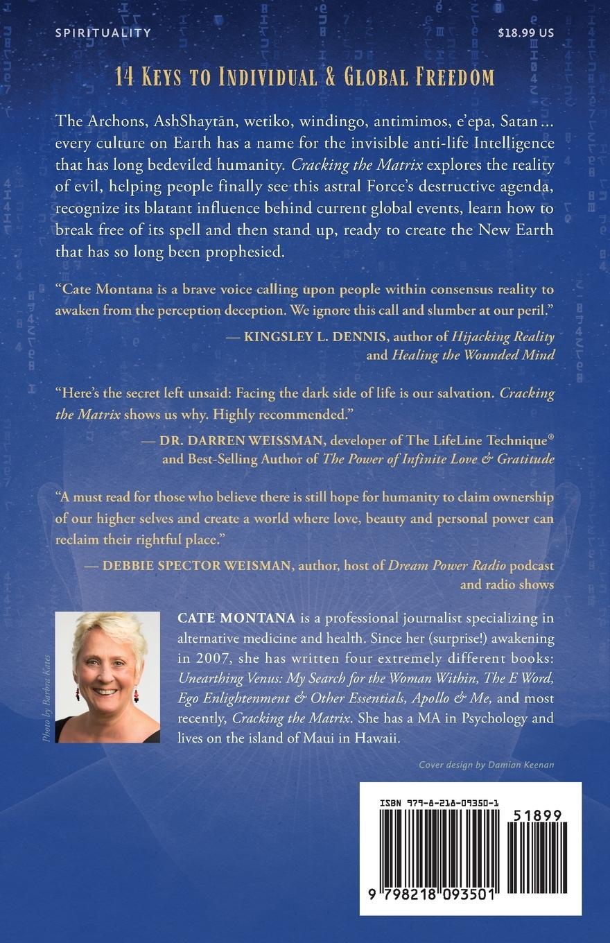 Rückseite: 9798218093501 | Cracking the Matrix | 14 Keys to Individual &amp; Global Freedom | Montana