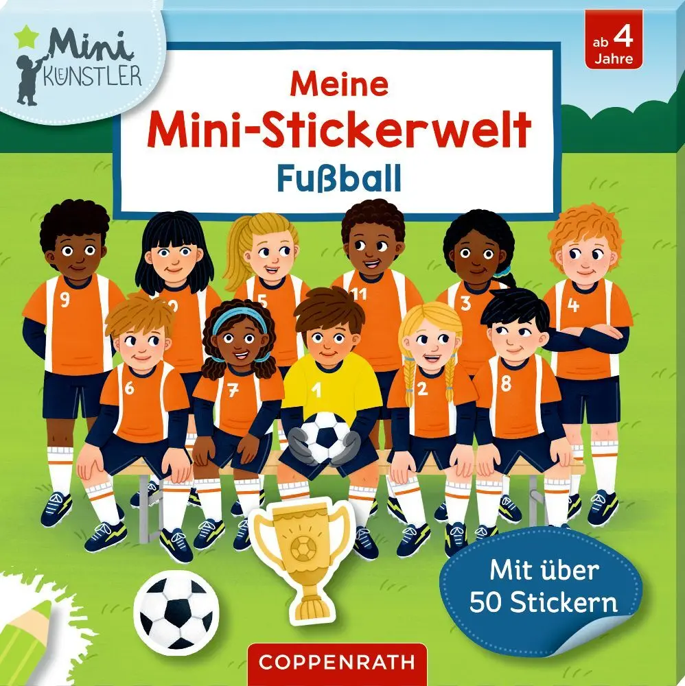 Cover: 4050003953601 | Meine Mini-Stickerwelt - Fußball | Mit über 50 Stickern | Warnecke