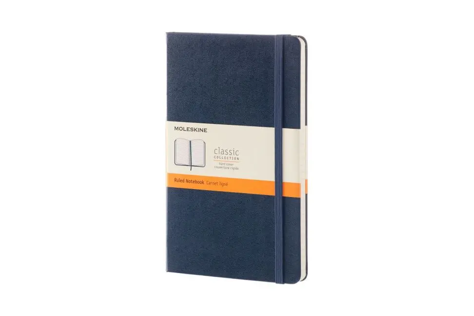 Bild: 8051272893601 | Moleskine Notizbuch, Large Size, Liniert, saphir | MOLESKINE | Buch